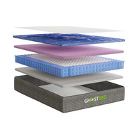 GhostBed Fusion 27,9 cm (11 in.) Hybrid Mattress